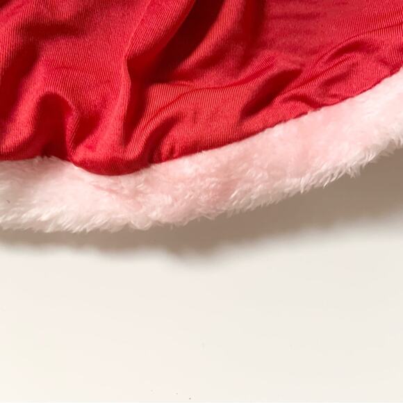 Yandy Santa’s Workshop Red Santa Apron Lingerie Bow Costume S/M NWT - Picture 13 of 16